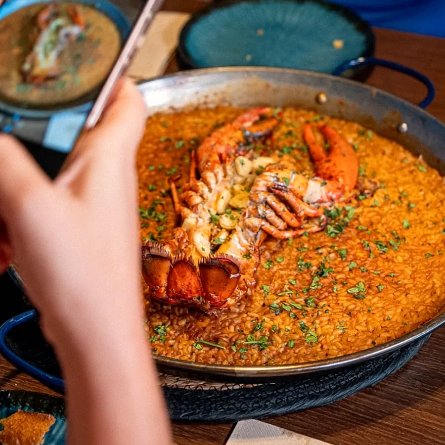 Arroz con bogavante