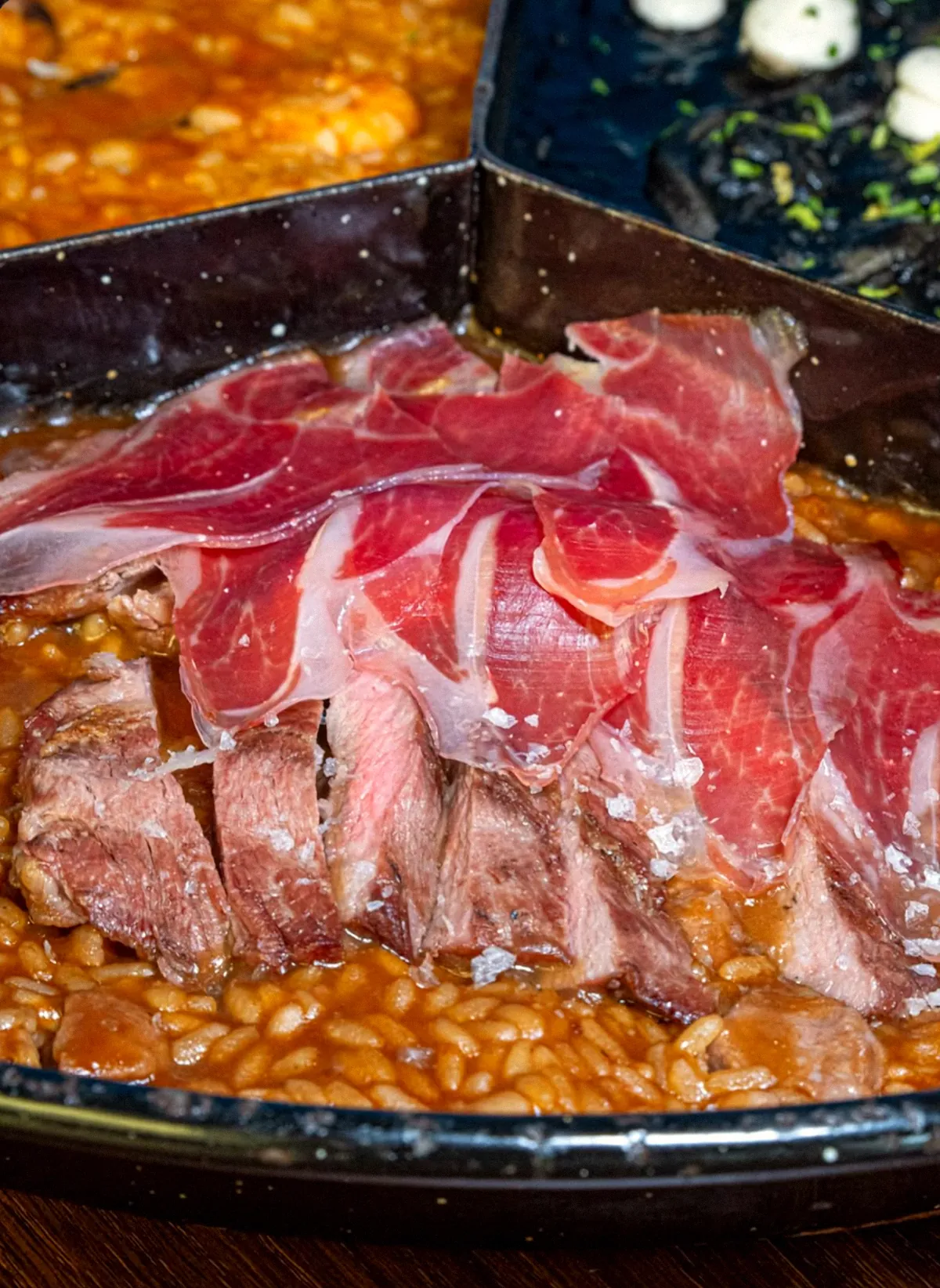 Ibérico del trío con jamón